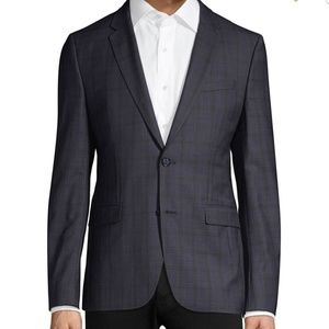 HUGO BOSS PLAID BLAZER FOR MEN US 40L